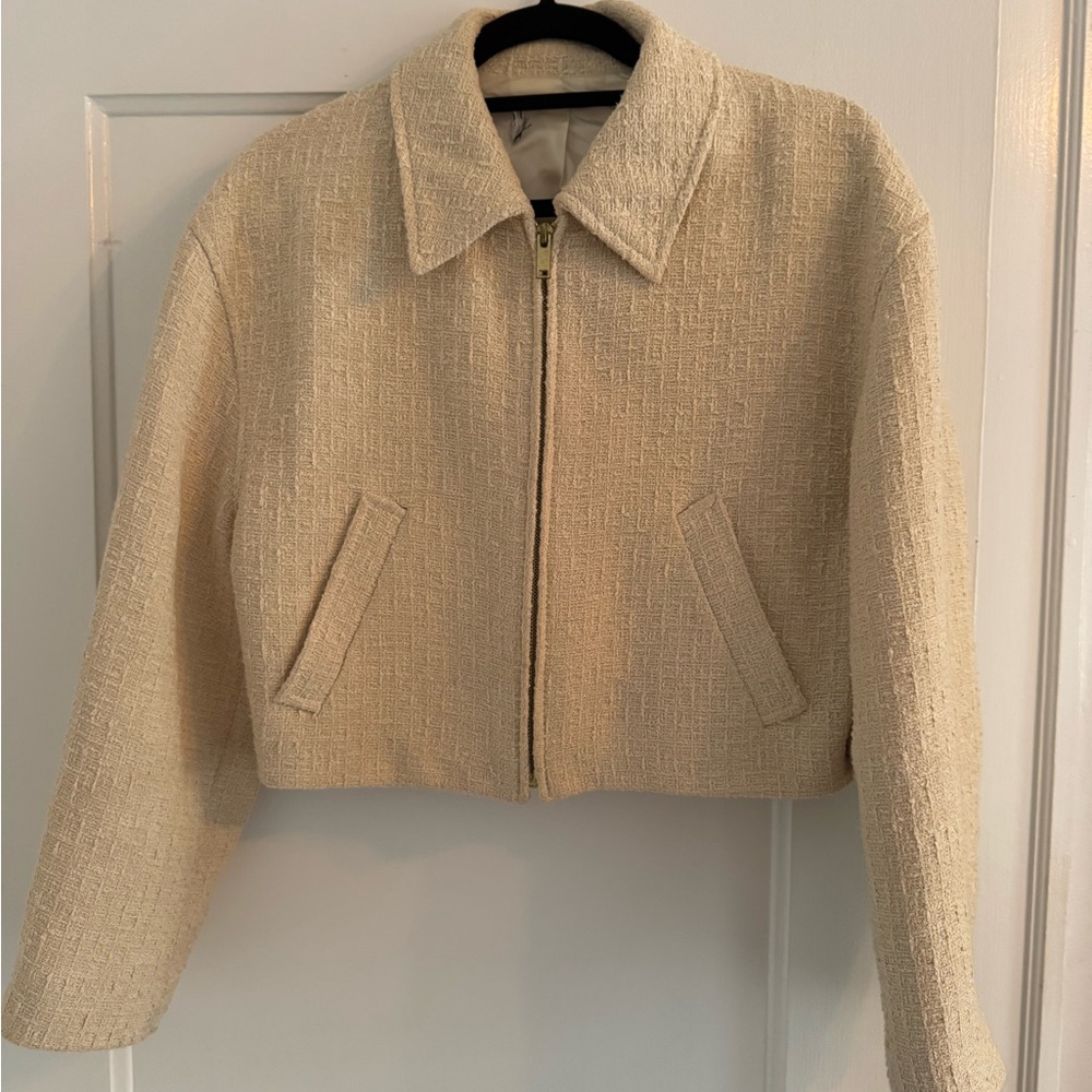 Zara cropped jacket